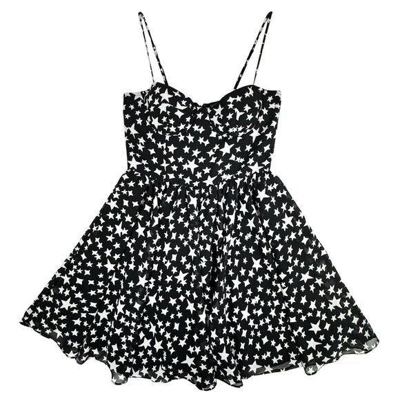 Pearl Georgina Chapman of Marchesa Mini Party Dress Sz 0 Fairy Stars Bustier - Picture 1 of 16